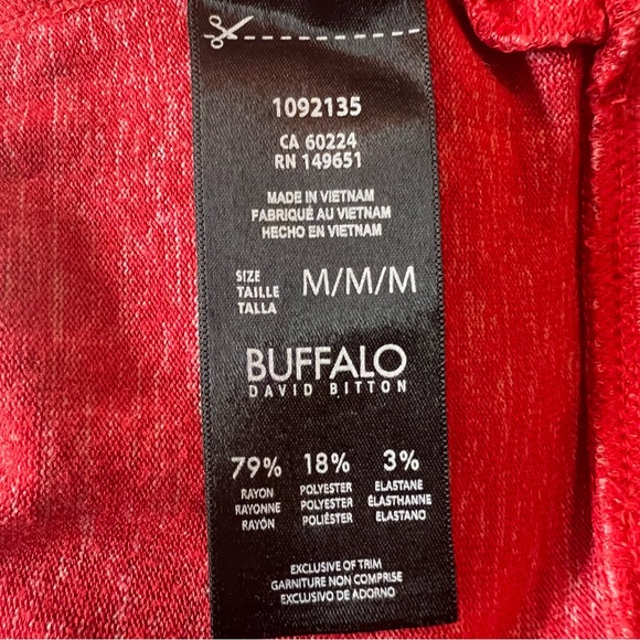 💚Buffalo David Bitton sweatshirt style top - Picture 5 of 5